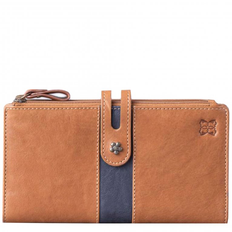 charles clinkard Lakeland Leather Hartsop Leather Double Zip Purse