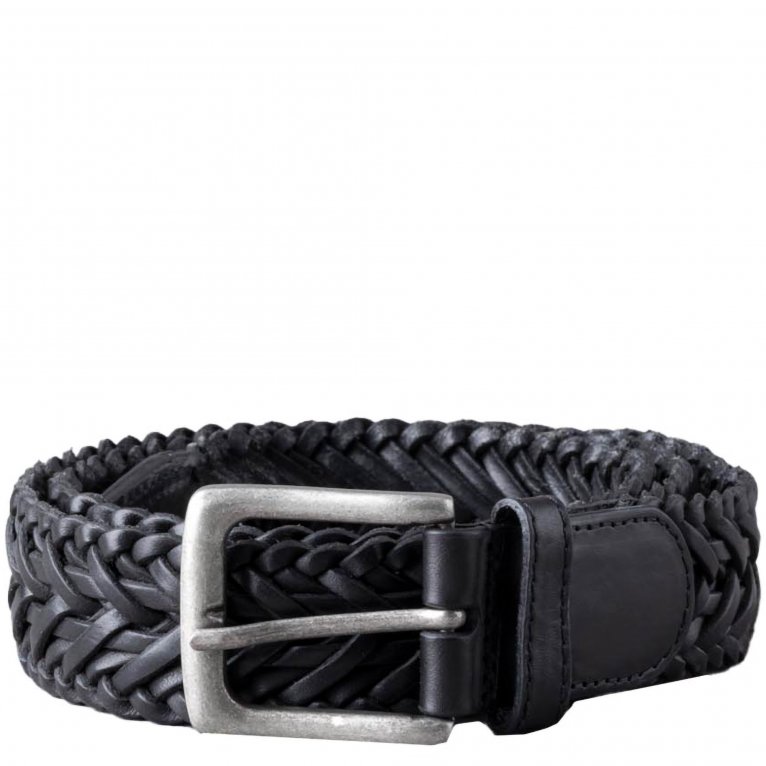 charles clinkard Lakeland Leather Howbeck Leather Braided Belt