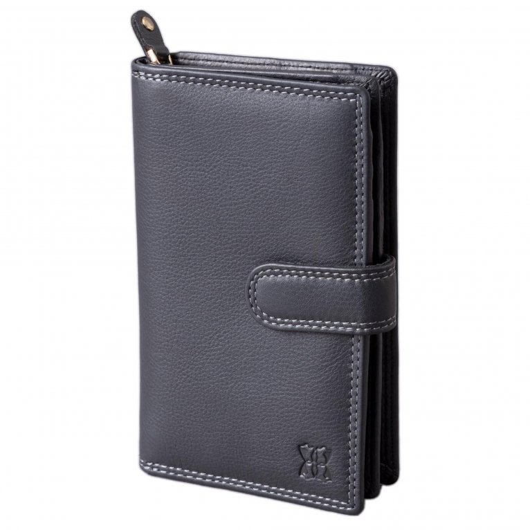 charles clinkard Lakeland Leather Medium Leather Tab Purse