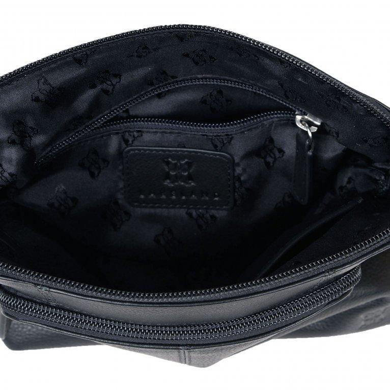 Charles Clinkard Lakeland Leather Raven Womens Cross Body Bag