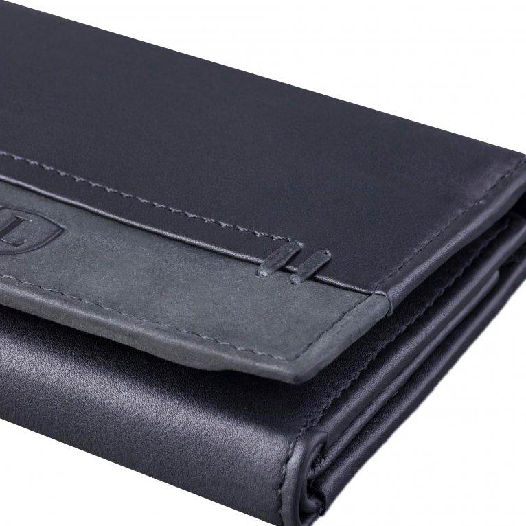 Charles Clinkard Lakeland Leather Stitch Leather Tri-Fold Wallet