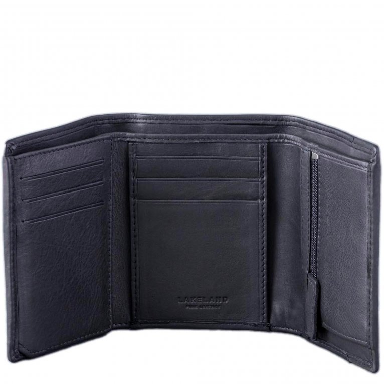 Charles Clinkard Lakeland Leather Stitch Leather Tri-Fold Wallet