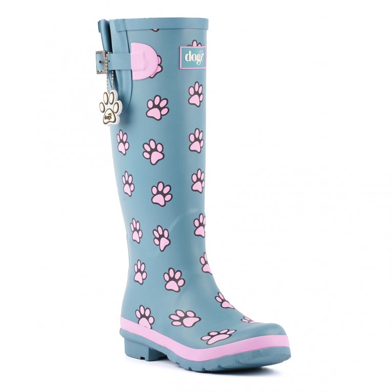 charles clinkard Lazy Dogz Cookie Womens Wellingtons