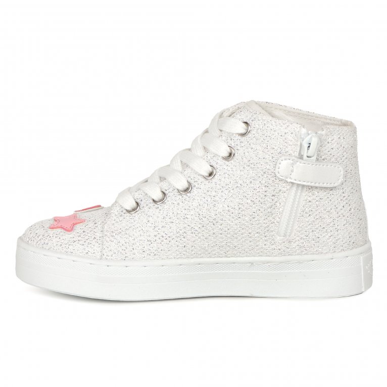 Charles Clinkard Lelli Kelly Vttoria Unicorn Mid Girls Hi-Top Canvas Boots