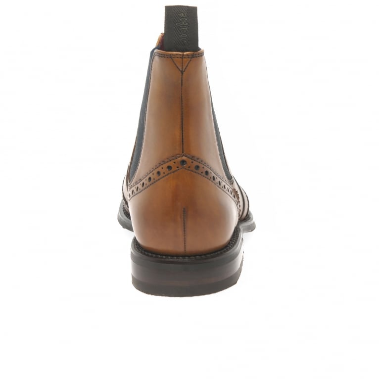 Charles Clinkard Loake Hoskins Mens Brogue Chelsea Boots