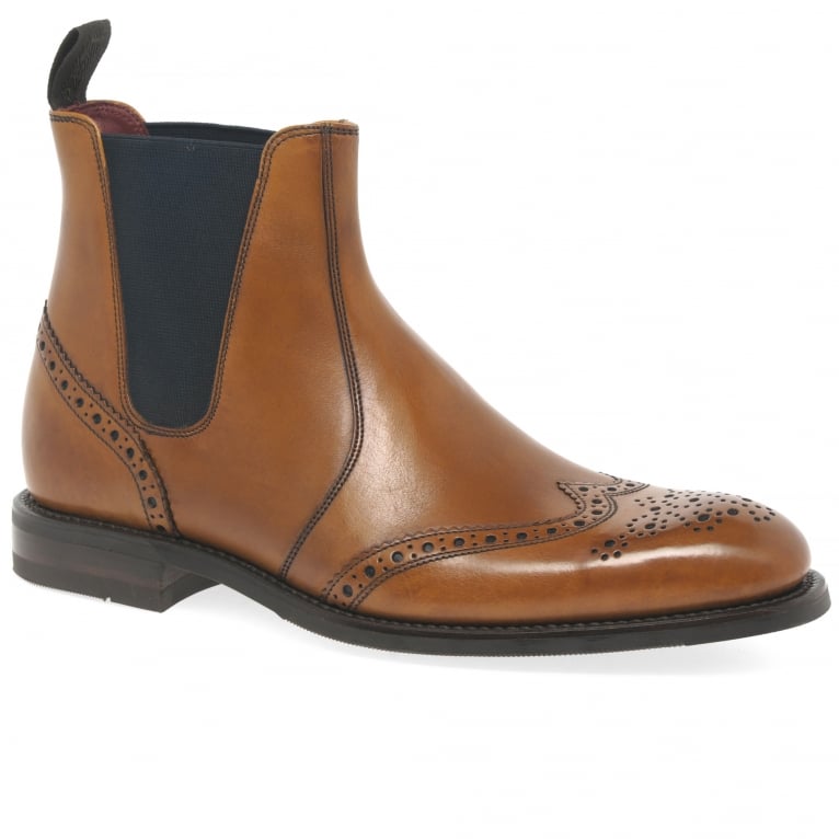 charles clinkard Loake Hoskins Mens Brogue Chelsea Boots