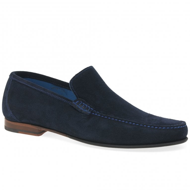 charles clinkard Loake Nicholson Mens Suede Moccasin Shoes