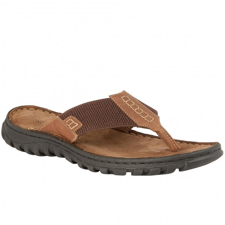 charles clinkard Lotus Ainsley Mens Toe Post Sandals