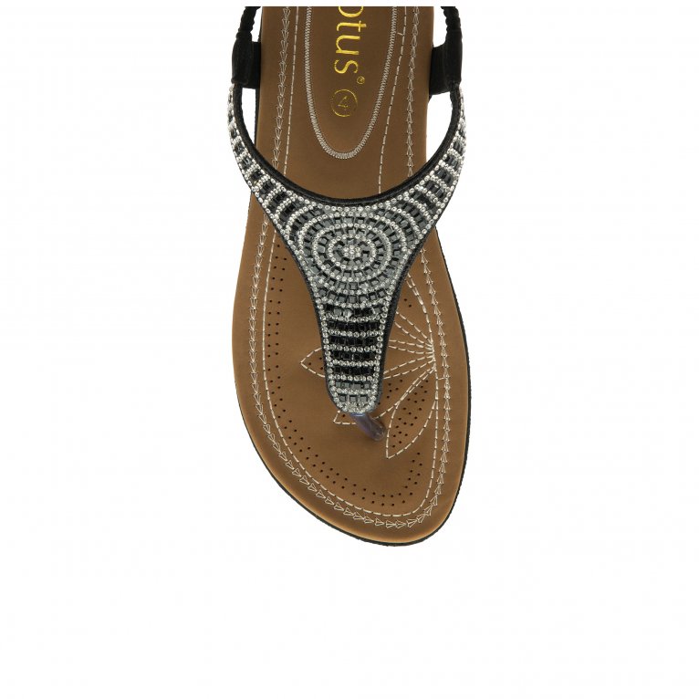 Charles Clinkard Lotus Aura Womens Toe Post Sandals