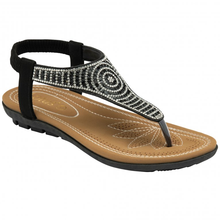 charles clinkard Lotus Aura Womens Toe Post Sandals