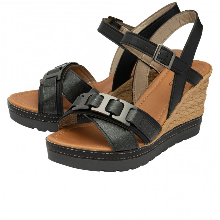 Charles Clinkard Lotus Bardolino Womens Wedge Sandals