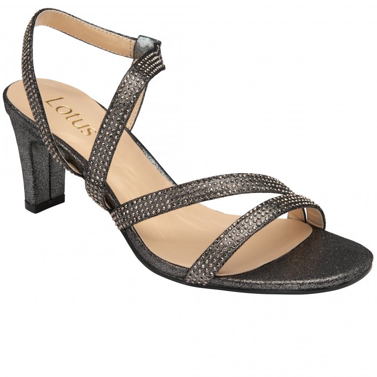 charles clinkard Lotus Bernadette Womens Heeled Sandals