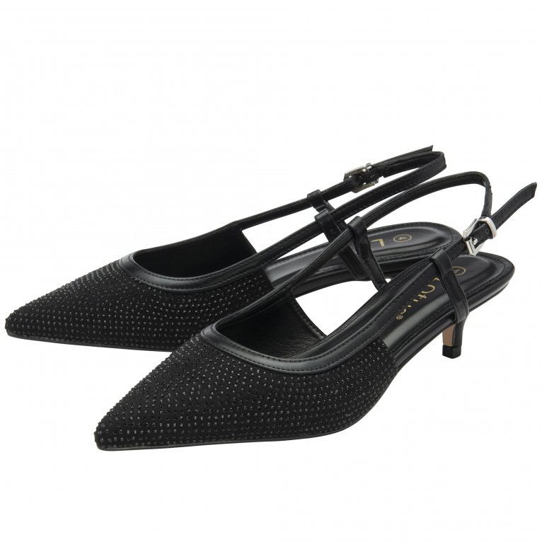 Charles Clinkard Lotus Bexley Womens Slingback Court Shoes