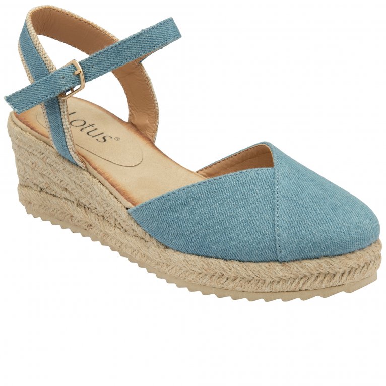 charles clinkard Lotus Bronya Womens Espadrille Wedges