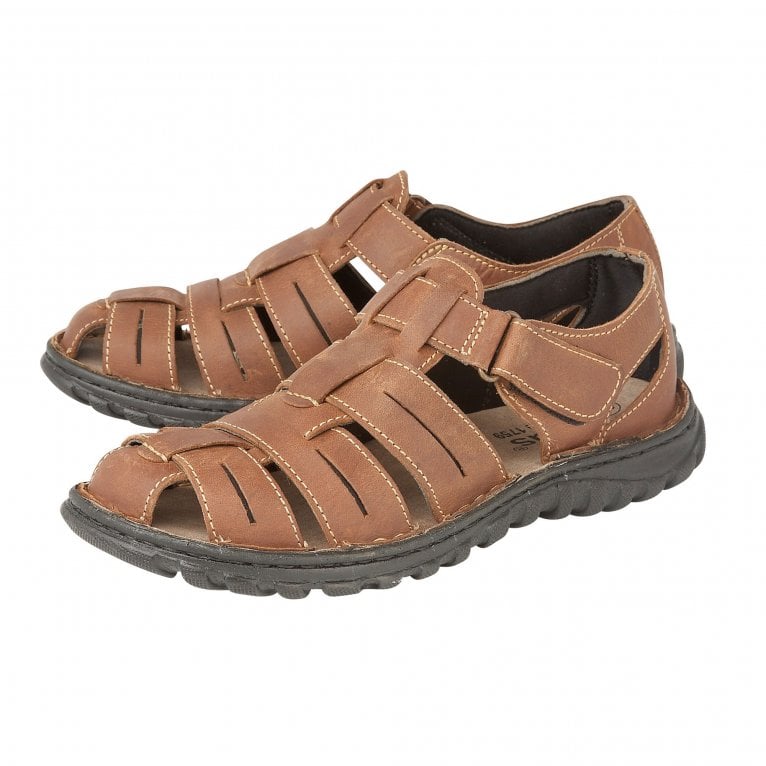 Charles Clinkard Lotus Bruno Mens Fisherman Sandals
