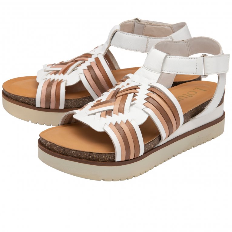 Charles Clinkard Lotus Cairnes Womens Flatform Sandals