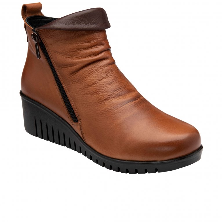charles clinkard Lotus Cordelia Womens Wedge Ankle Boots