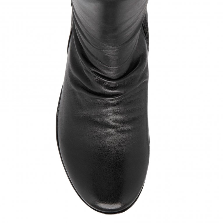 Charles Clinkard Lotus Dara Womens Wedge Calf Boots