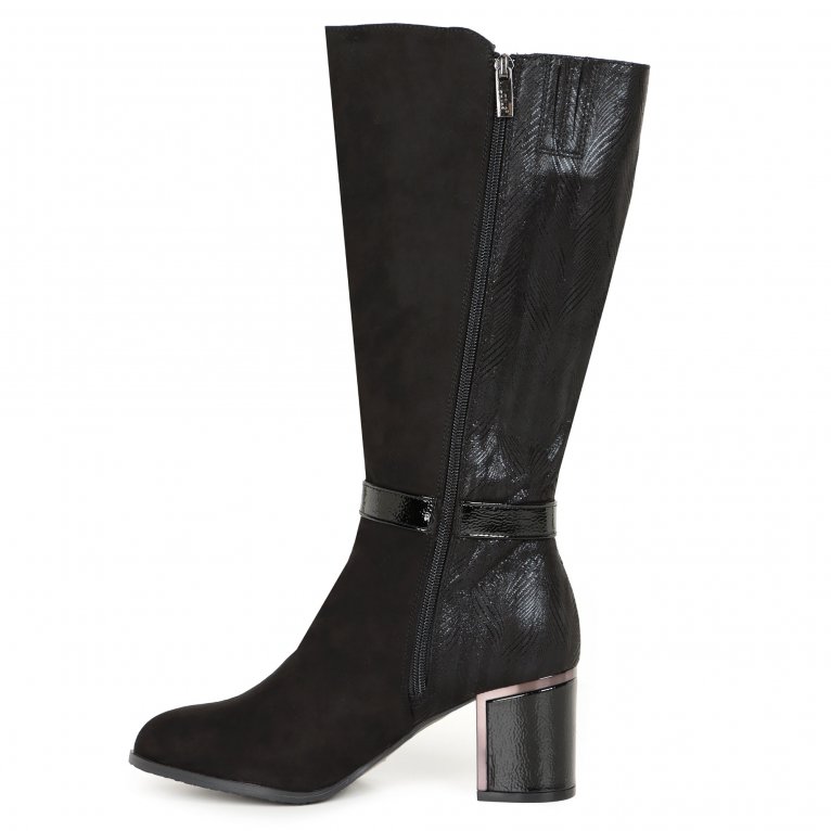 Charles Clinkard Lotus Elsa (M) Womens Knee High Boots