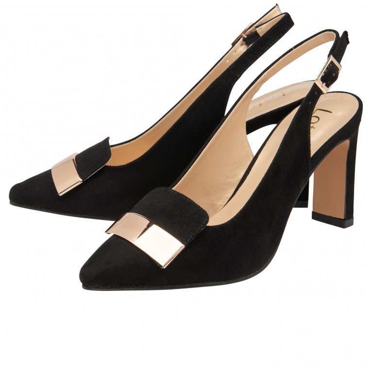 Charles Clinkard Lotus Elyse Womens Slingback Court Shoes