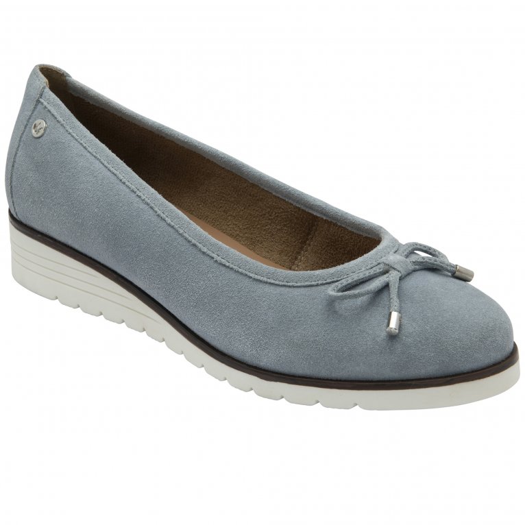 charles clinkard Lotus Fernanda Womens Low Wedge Ballerina Pumps