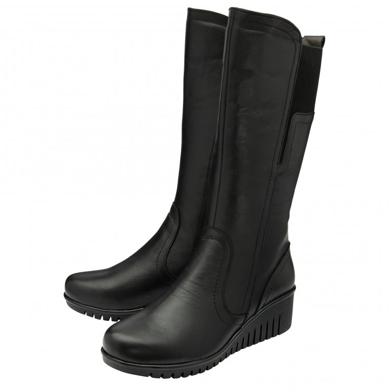 Charles Clinkard Lotus Fitzgerald Womens Calf Boots
