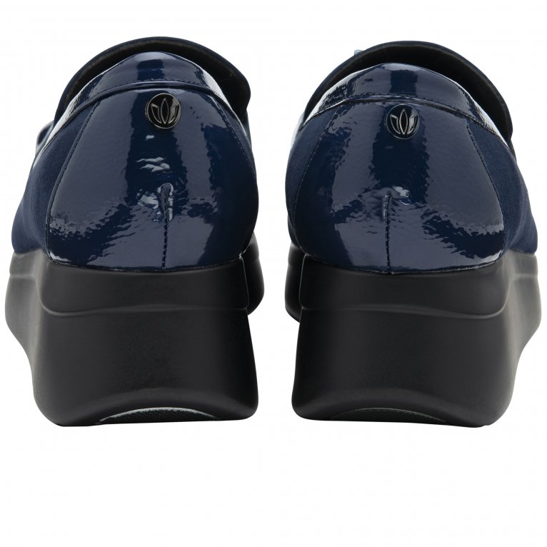 Charles Clinkard Lotus Georgette Womens Wedge Loafers