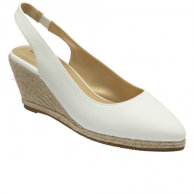 charles clinkard Lotus Gigi Womens Slingback Espadrille Wedges