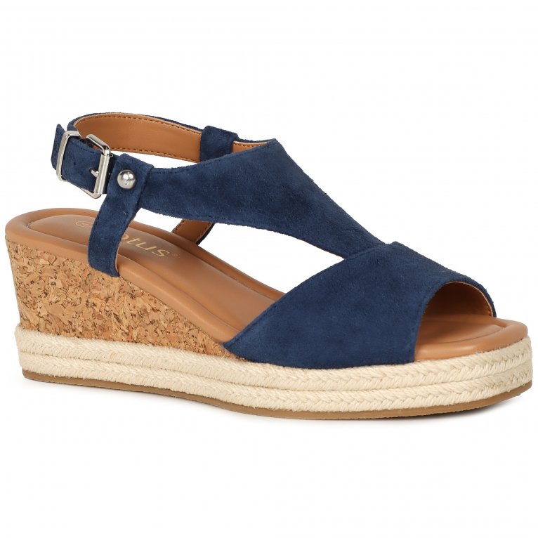 charles clinkard Lotus Madalene Womens Wedge Heel Sandals