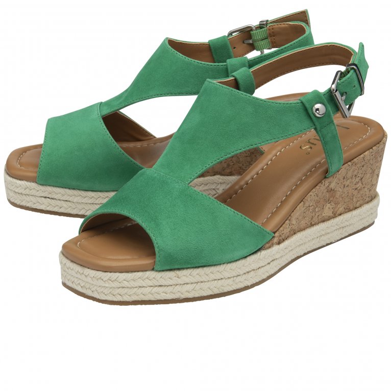 Charles Clinkard Lotus Madalene Womens Wedge Sandals