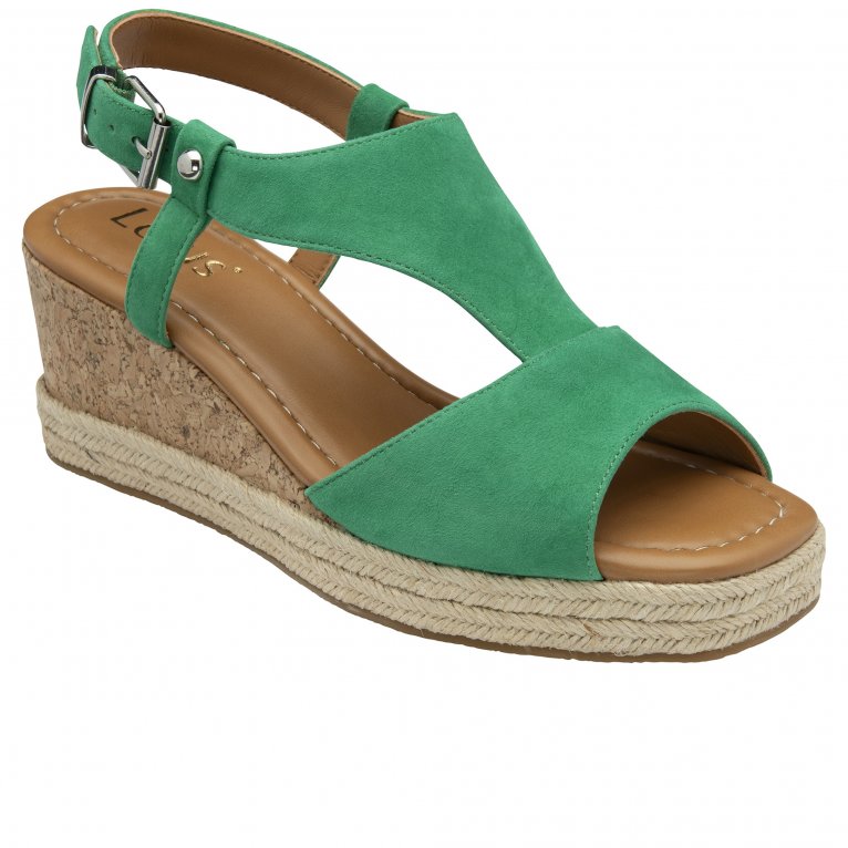 charles clinkard Lotus Madalene Womens Wedge Sandals