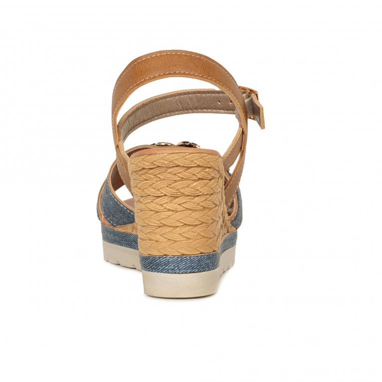 Charles Clinkard Lotus Solena Womens Wedge Heel Sandals