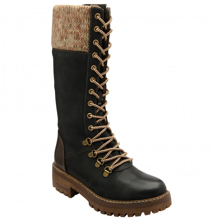 charles clinkard Lotus Texas Womens Knee High Boots