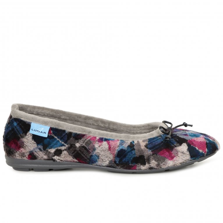 Charles Clinkard Lunar (GRS) Guava Womens Full Slippers