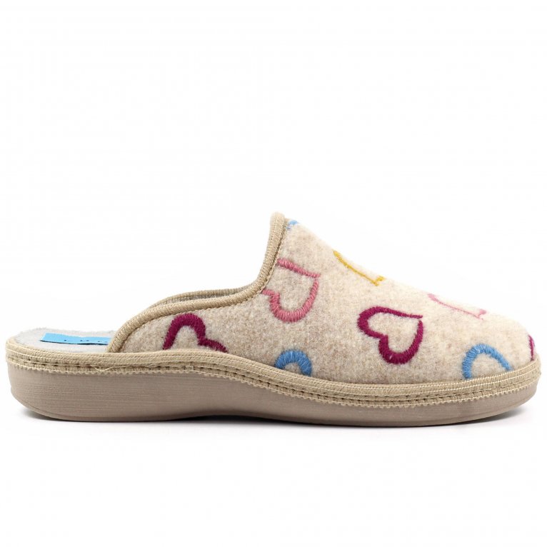 Charles Clinkard Lunar (GRS) Love Womens Mule Slippers