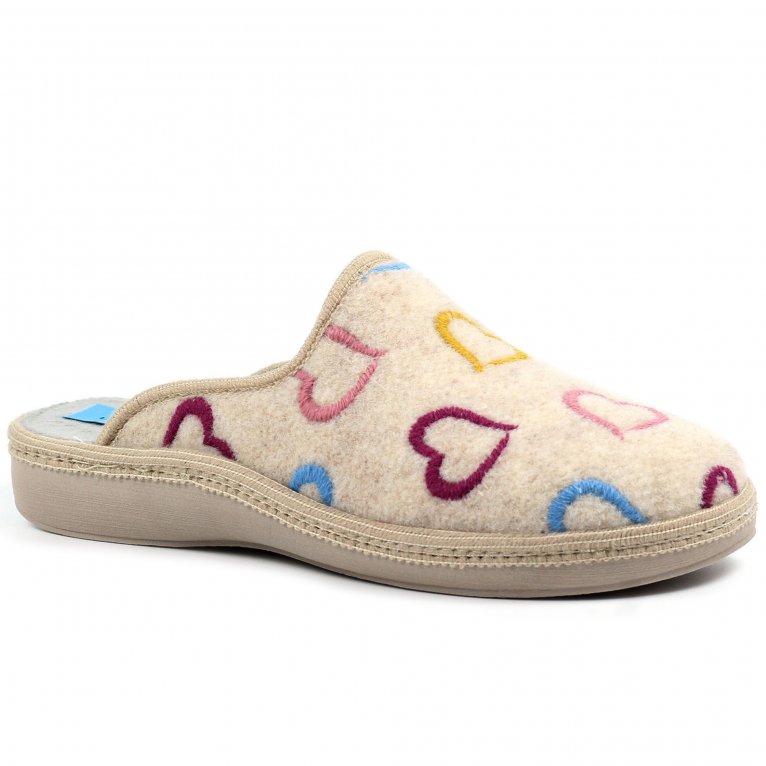 charles clinkard Lunar (GRS) Love Womens Mule Slippers