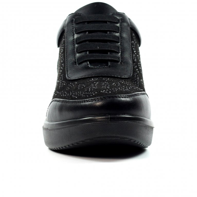 Charles Clinkard Lunar (GRS) Muriel Womens Wedge Trainers