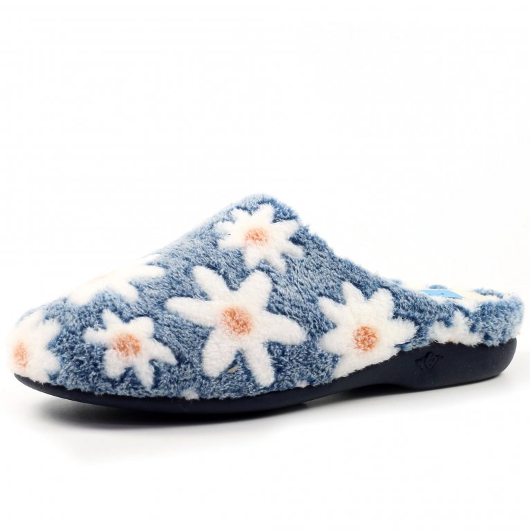 Charles Clinkard Lunar (GRS) Plumeria Womens Slippers