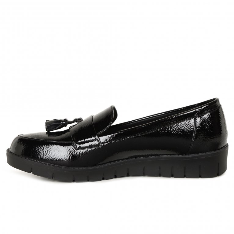 Charles Clinkard Lunar (GRS) Vella Womens Tassel Loafers