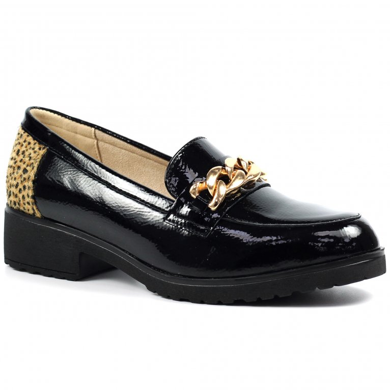 charles clinkard Lunar (GRS) Zora Animal Print Womens Shoes