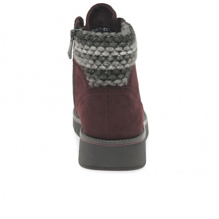 Charles Clinkard Marco Tozzi Dallas Womens Ankle Boots