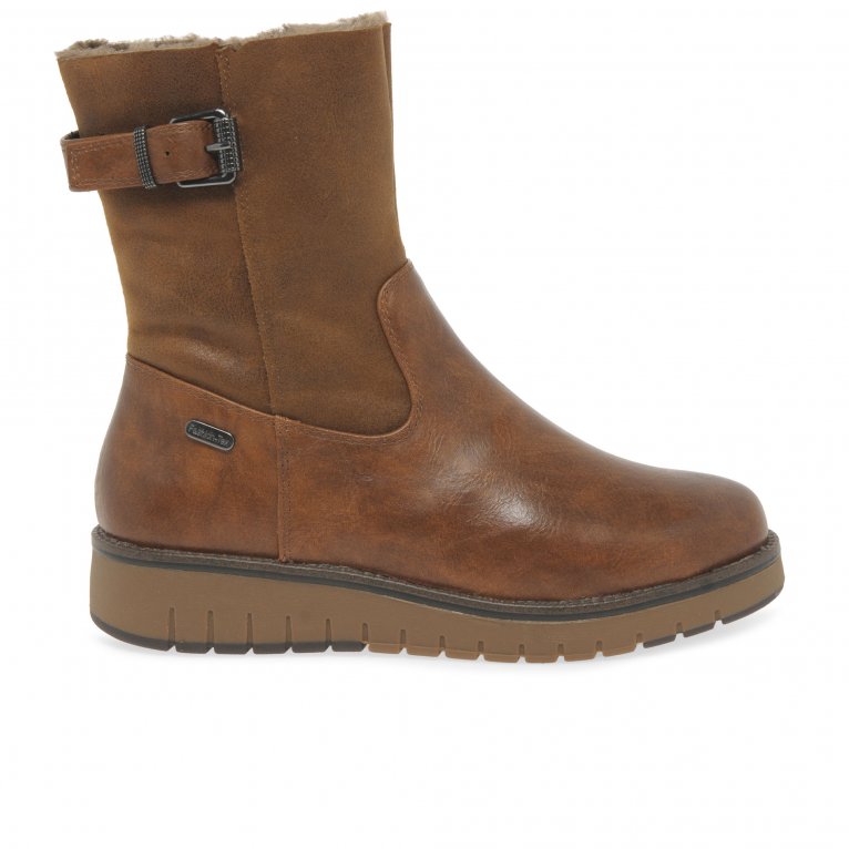 Charles Clinkard Marco Tozzi Monica Womens Warm Lined Boots