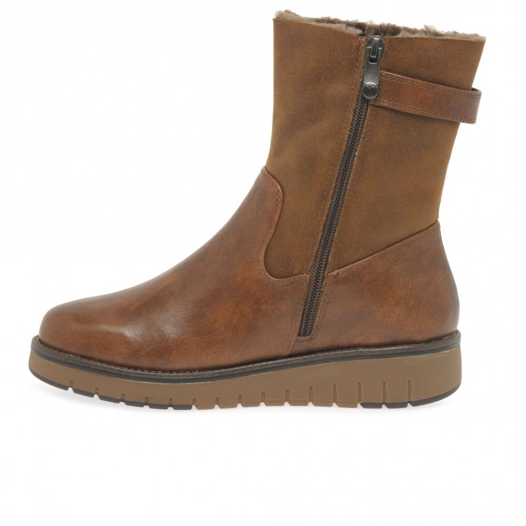 Charles Clinkard Marco Tozzi Monica Womens Warm Lined Boots