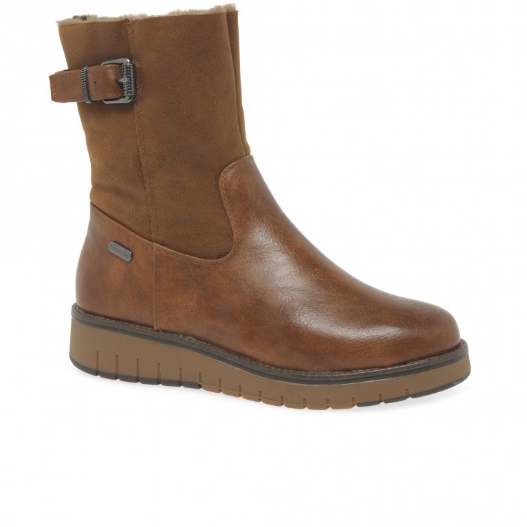 charles clinkard Marco Tozzi Monica Womens Warm Lined Boots