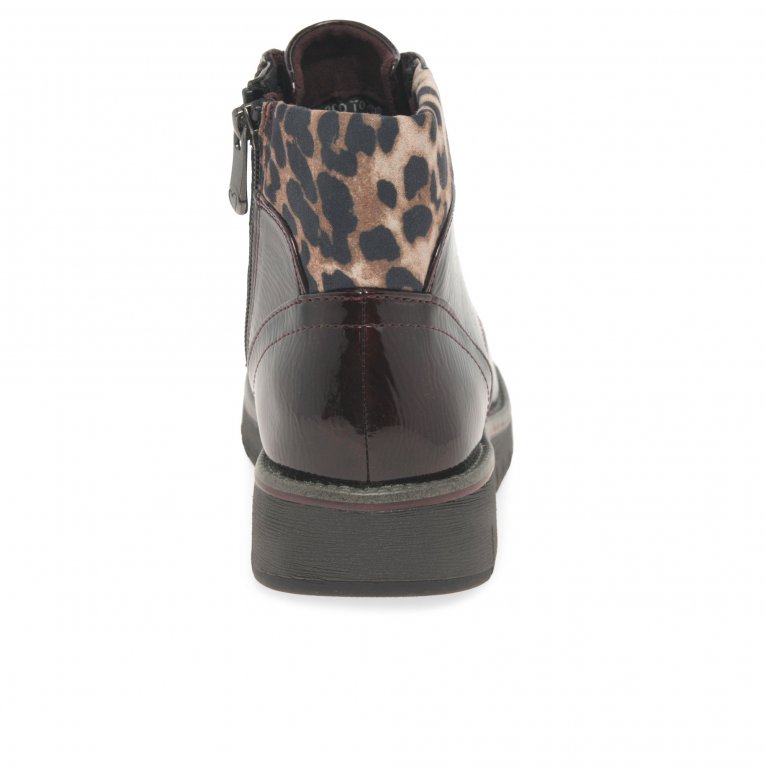 Charles Clinkard Marco Tozzi Viva Womens Ankle Boots