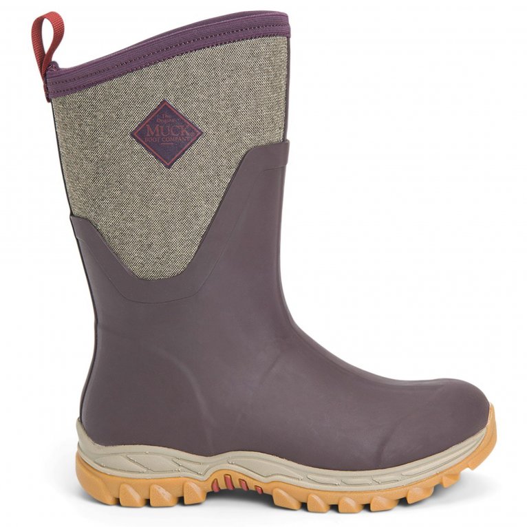 Charles Clinkard Muck Boot Arctic Sport Mid Womens Wellingtons