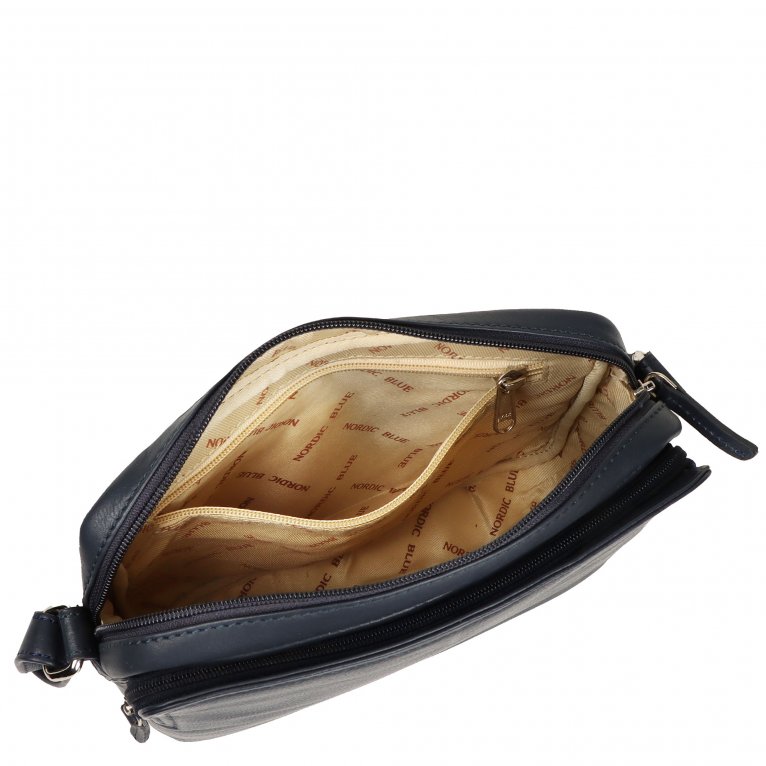 Charles Clinkard Nordic Blue Mary Womens Shoulder Bag