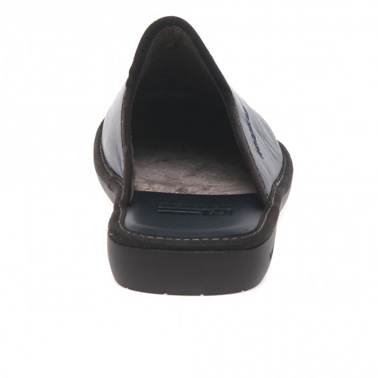 Charles Clinkard Nordikas Norwood III Mens Leather Slippers