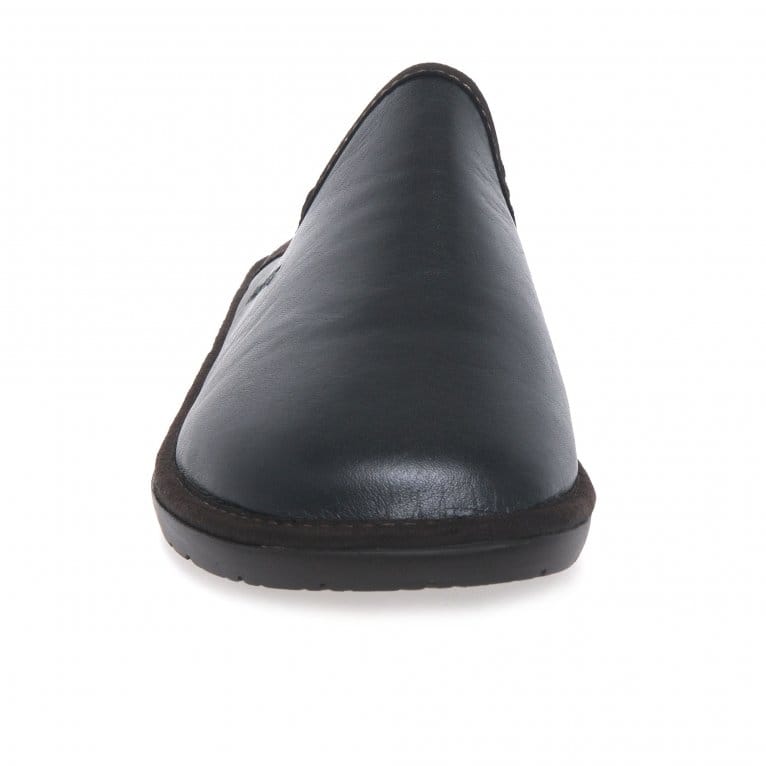 Charles Clinkard Nordikas Norwood III Mens Leather Slippers