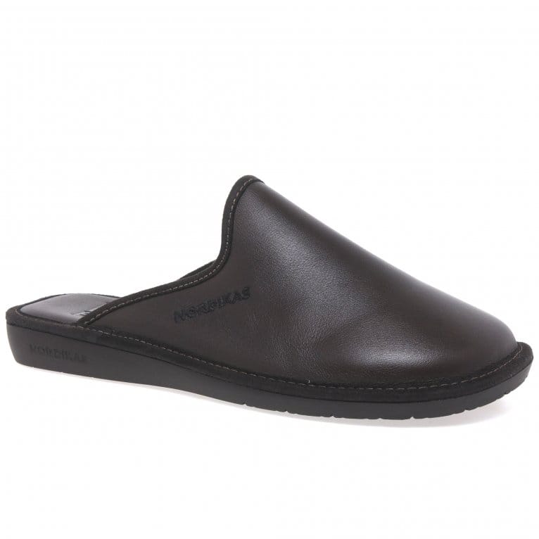charles clinkard Nordikas Norwood III Mens Leather Slippers